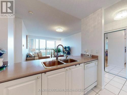 2108 - 8 Hillcrest Avenue, Toronto, ON - Indoor Photo Showing Kitchen With Double Sink