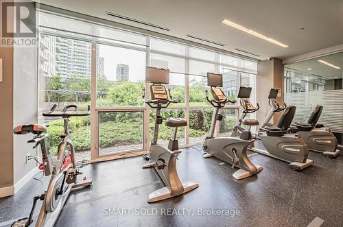 522 - 55 Regent Park Boulevard, Toronto, ON - Indoor Photo Showing Gym Room