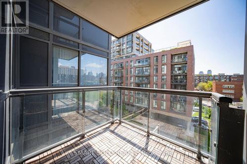 522 - 55 Regent Park Boulevard, Toronto, ON - Outdoor With Balcony With View With Exterior