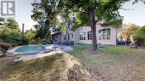 1286 Cambridge Drive W, Oakville (Eastlake), ON - Outdoor With In Ground Pool