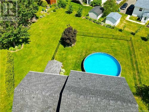 51 Charm Court, Fredericton, NB - Outdoor With Above Ground Pool