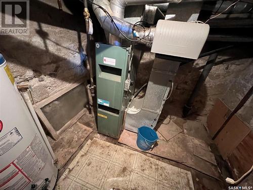 107 Railway Avenue, Lucky Lake, SK - Indoor Photo Showing Basement