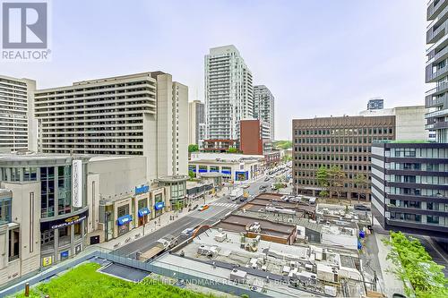 508 - 8 Eglinton Avenue E, Toronto, ON - Outdoor With Balcony With Facade