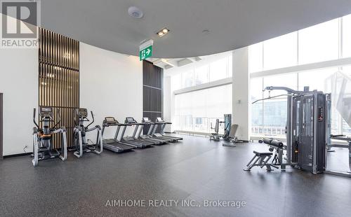 3812 - 4065 Confederation Parkway, Mississauga, ON - Indoor Photo Showing Gym Room