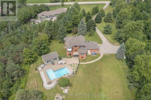 9343 Wellington 22 Road, Erin, ON - Outdoor With In Ground Pool With View