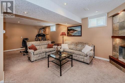 48 Windermere Court, Kitchener, ON - Indoor With Fireplace