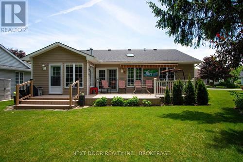 366 Shannon Boulevard, South Huron (Stephen Twp), ON - Outdoor With Deck Patio Veranda