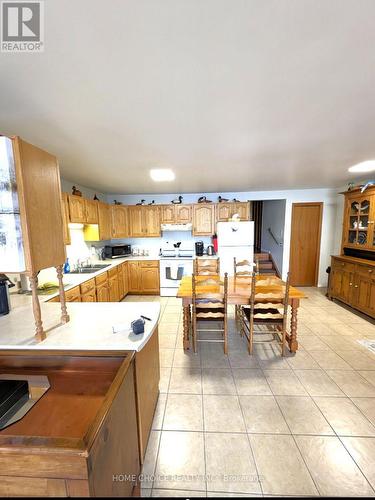 79 Queen Street, Kirkland Lake, ON - Indoor Photo Showing Kitchen With Double Sink