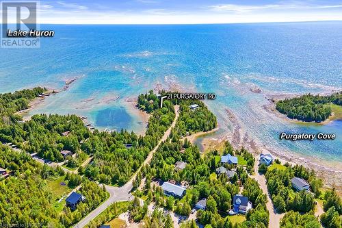 21 Purgatory Road, Northern Bruce Peninsula, ON - Outdoor With Body Of Water With View