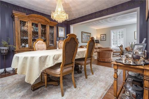 2740 South Grimsby #18 Road, West Lincoln, ON - Indoor Photo Showing Dining Room