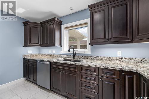 A 269 High Street, Moose Jaw, SK - Indoor Photo Showing Kitchen With Double Sink