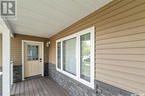 A 269 High Street, Moose Jaw, SK - Outdoor With Deck Patio Veranda With Exterior