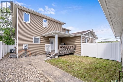 A 269 High Street, Moose Jaw, SK - Outdoor With Deck Patio Veranda With Exterior