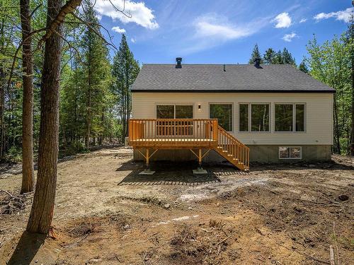 Back facade - Ch. Du Golf, Sainte-Lucie-Des-Laurentides, QC - Outdoor With Deck Patio Veranda