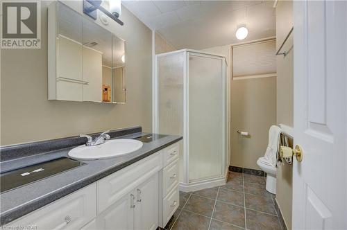 basement bathroom - 30 Durham Street, Kitchener, ON - Indoor Photo Showing Bathroom