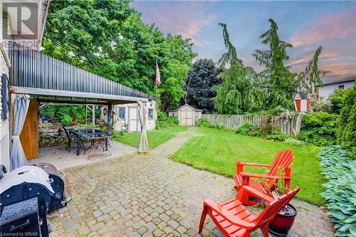 30 Durham Street, Kitchener, ON - Outdoor With Deck Patio Veranda With Backyard