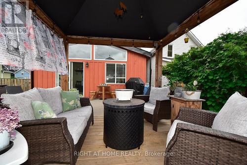 45 Queen Street, Kawartha Lakes, ON - Outdoor With Deck Patio Veranda With Exterior