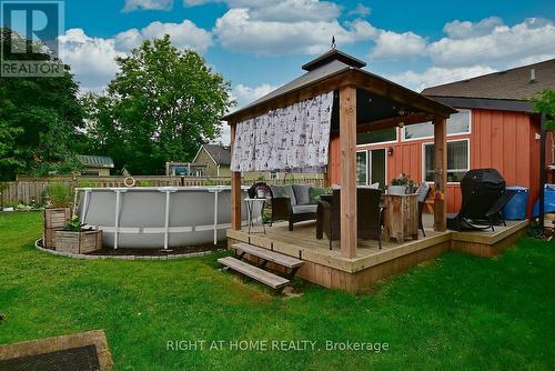 45 Queen Street, Kawartha Lakes, ON - Outdoor With Above Ground Pool