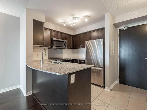 317-60 Via Rosedale, Brampton, ON - Indoor Photo Showing Kitchen With Double Sink