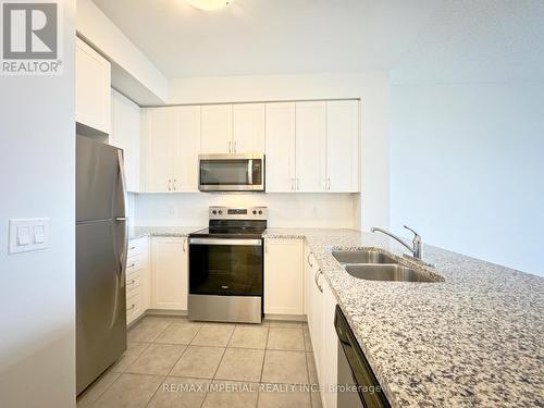 1618 - 349 Rathburn Road W, Mississauga, ON - Indoor Photo Showing Kitchen With Stainless Steel Kitchen With Double Sink