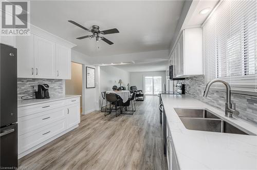 732 Salter Avenue, Woodstock, ON - Indoor Photo Showing Kitchen With Double Sink