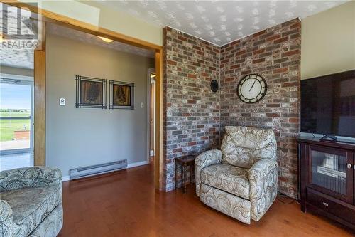 6565 Route 495, Sainte-Marie-De-Kent, NB - Indoor Photo Showing Living Room With Fireplace