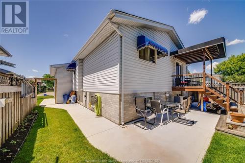 3068 Loebach Drive, Windsor, ON - Outdoor With Deck Patio Veranda With Exterior