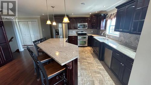 38 Fowlow Drive, Stephenville, NL - Indoor Photo Showing Kitchen With Double Sink With Upgraded Kitchen