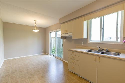 232 Windsor Street, Welland, ON - Indoor Photo Showing Kitchen With Double Sink
