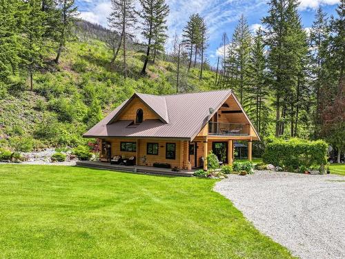 1075 Six Mile Creek Road, Vernon, BC - Outdoor With Deck Patio Veranda