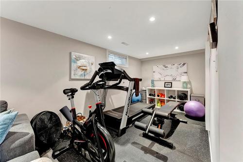 19 Aterno Drive, Hamilton, ON - Indoor Photo Showing Gym Room