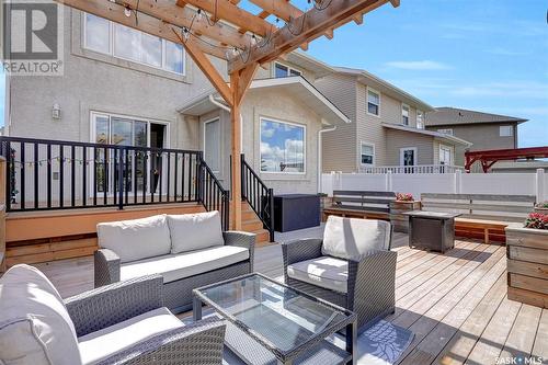 5113 Canuck Crescent, Regina, SK - Outdoor With Deck Patio Veranda With Exterior