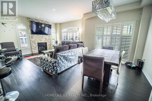 13 Masken Circle, Brampton, ON - Indoor With Fireplace