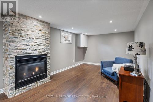 1382 Tatra Drive, Pickering, ON - Indoor With Fireplace
