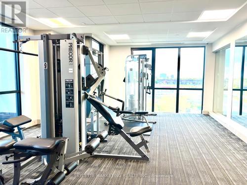 111 - 55 Eglinton Avenue W, Mississauga (Hurontario), ON - Indoor Photo Showing Gym Room