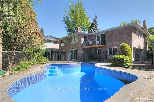 48 Bannatyne Drive, Toronto (St. Andrew-Windfields), ON - Outdoor With In Ground Pool With Backyard