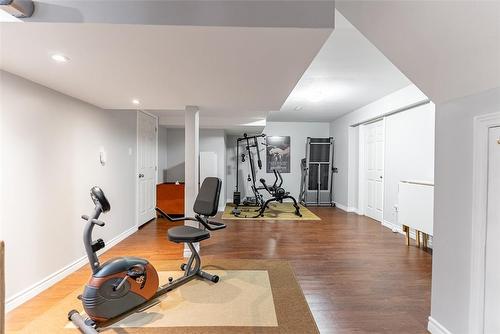 162 Delancey Boulevard, Hamilton, ON - Indoor Photo Showing Gym Room