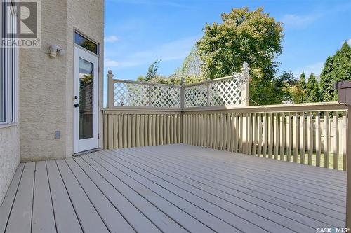 9346 Wascana Mews, Regina, SK - Outdoor With Deck Patio Veranda With Exterior