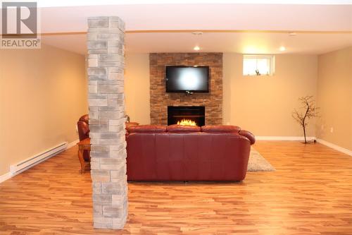 1 Fir Avenue, Kippens, NL - Indoor Photo Showing Living Room With Fireplace