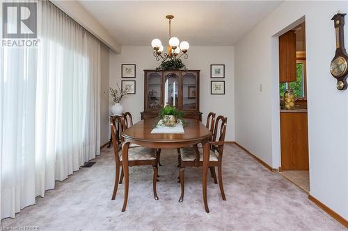 1740 Cassells Street, North Bay, ON - Indoor Photo Showing Dining Room