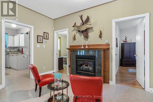 78 28Th Street N, Wasaga Beach, ON - Indoor Photo Showing Living Room With Fireplace