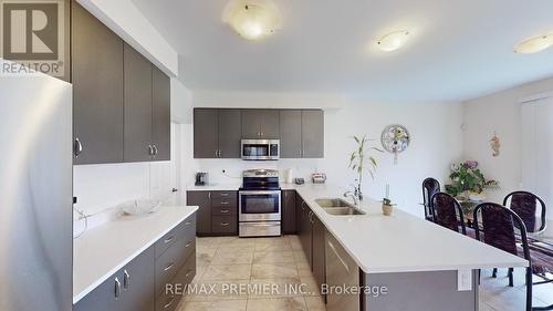 288 Elbern Markell Drive, Brampton, ON - Indoor Photo Showing Kitchen With Stainless Steel Kitchen With Double Sink