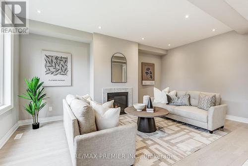 12 Mckean Drive, Whitchurch-Stouffville (Stouffville), ON - Indoor Photo Showing Living Room With Fireplace