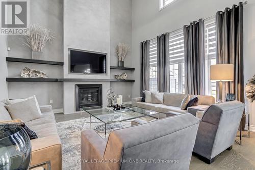 79 Wilkie Avenue, King (Nobleton), ON - Indoor Photo Showing Living Room With Fireplace