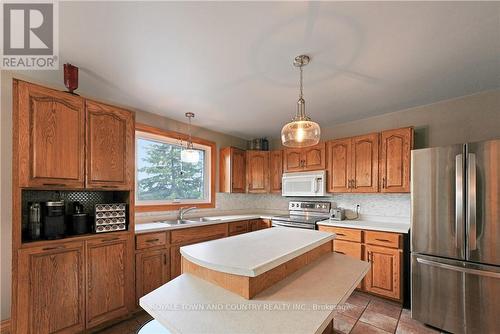 953 Lilac Road, Kawartha Lakes, ON - Indoor Photo Showing Kitchen With Double Sink