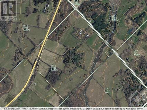 Aerial view of the 94+acres - 2091 Scotch Corners Road, Carleton Place, ON - Other
