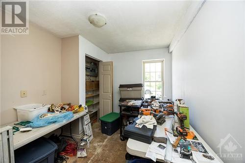 Workshop room could be an office/bonus room - 2091 Scotch Corners Road, Carleton Place, ON - Indoor Photo Showing Office