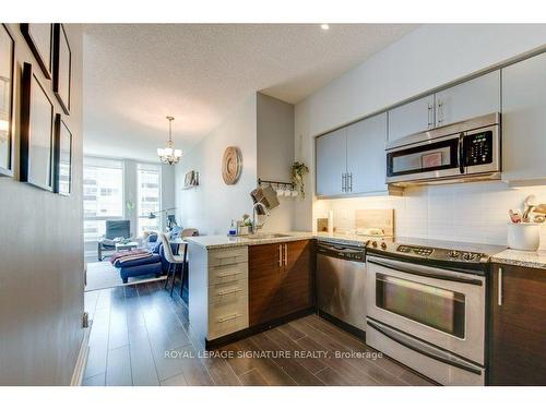 1008-83 Redpath Ave, Toronto, ON - Indoor Photo Showing Kitchen With Stainless Steel Kitchen With Upgraded Kitchen