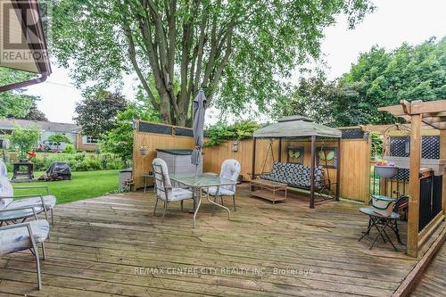 589 Elm Street, St. Thomas, ON - Outdoor With Deck Patio Veranda