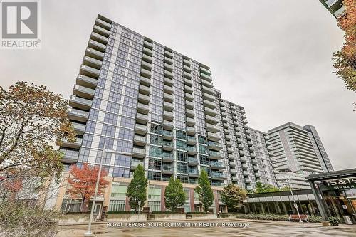 821 - 19 Singer Court, Toronto (Bayview Village), ON - Outdoor With Balcony With Facade